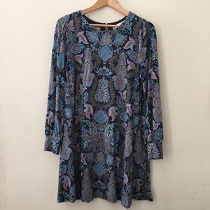 SOLD Loft Boho Tunic Dress